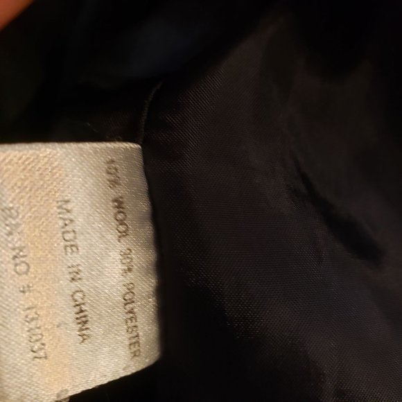 Altr'd State wool Coat size Medium double breast neutral tan zip button combo - Picture 7 of 12